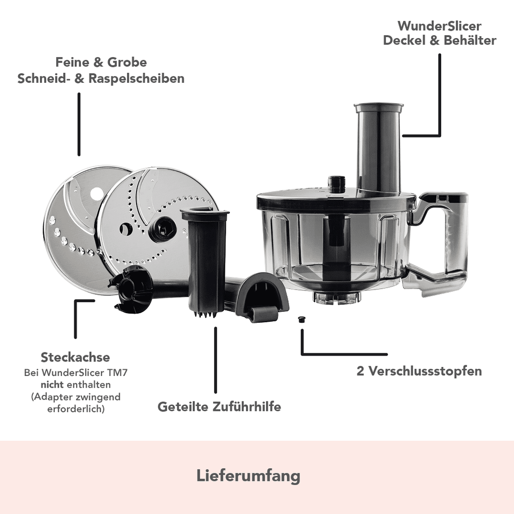 WunderSlicer® V2 | Gemüseschneider für Thermomix - Wundermix GmbH