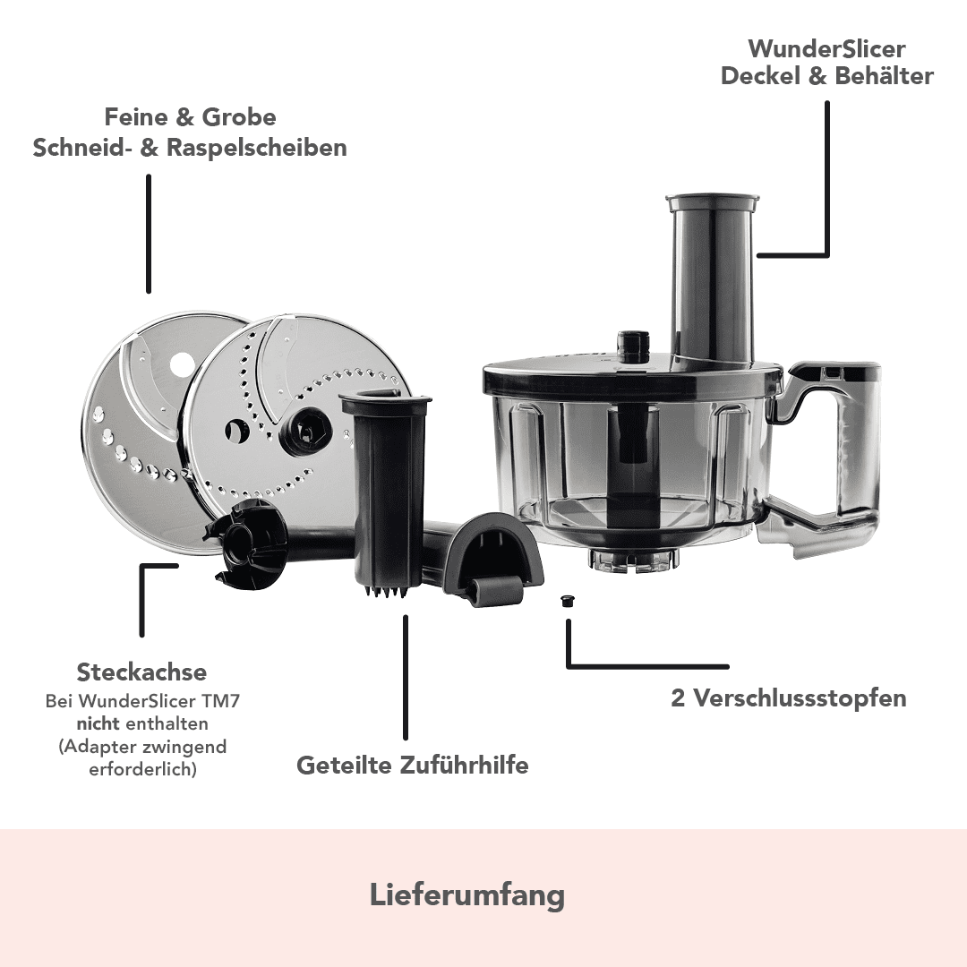 WunderSlicer® V2 | Gemüseschneider für Thermomix - Wundermix GmbH