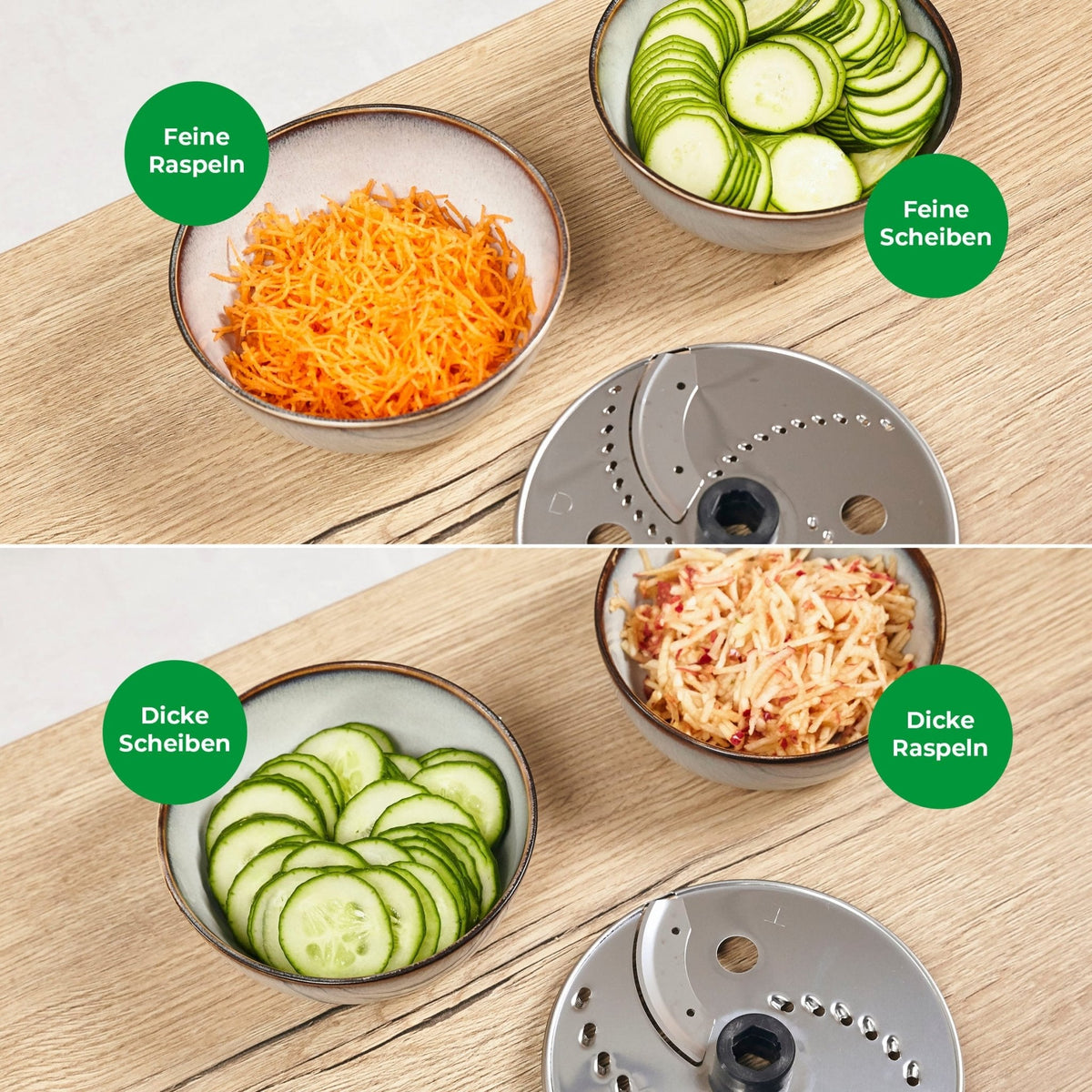WunderSlicer® V2 | Gemüseschneider für Monsieur Cuisine Connect, Trend & Smart - Wundermix GmbH