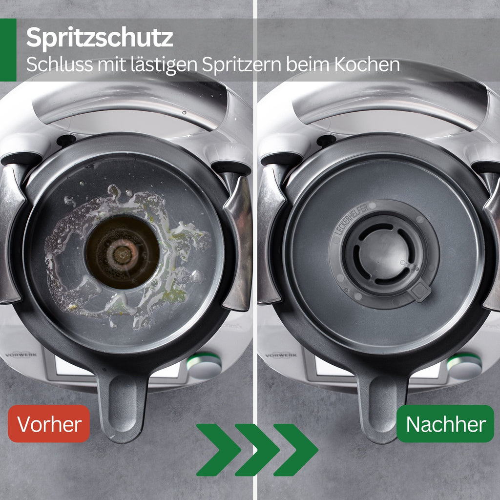 SplashPRO - Spritzschutz und Eigelbtrenner passend für den Thermomix und Monsieur Cuisine