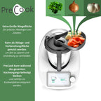 mixle® PreCook Deckelerweiterung & Wiegeteller für Thermomix TM6, TM5, TM31