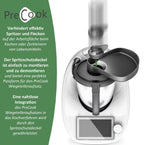 mixle® PreCook Deckelerweiterung & Wiegeteller für Thermomix TM6, TM5, TM31