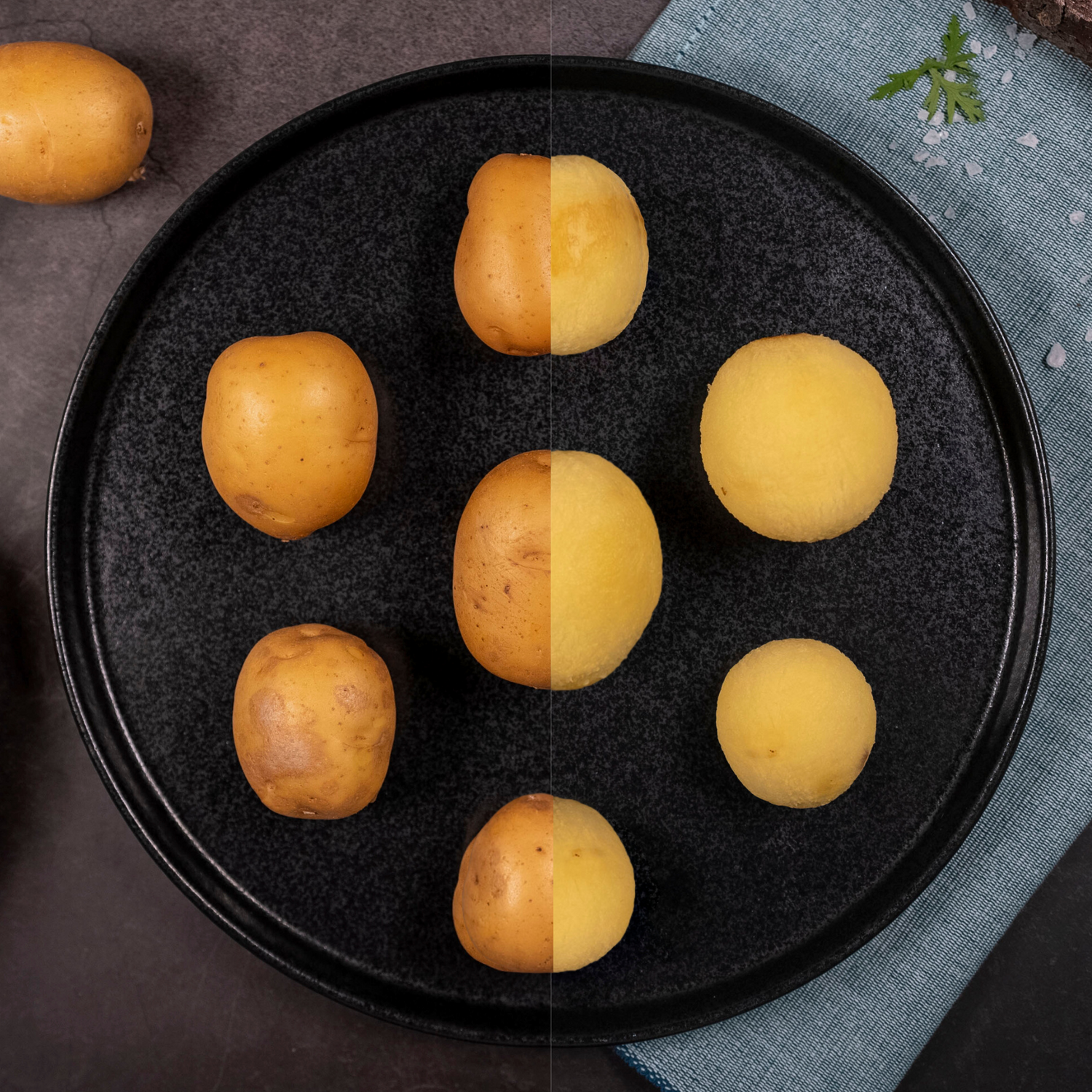 Kartoffelschäler-Aufsatz kompatibel mit TM6, TM5 und TM31