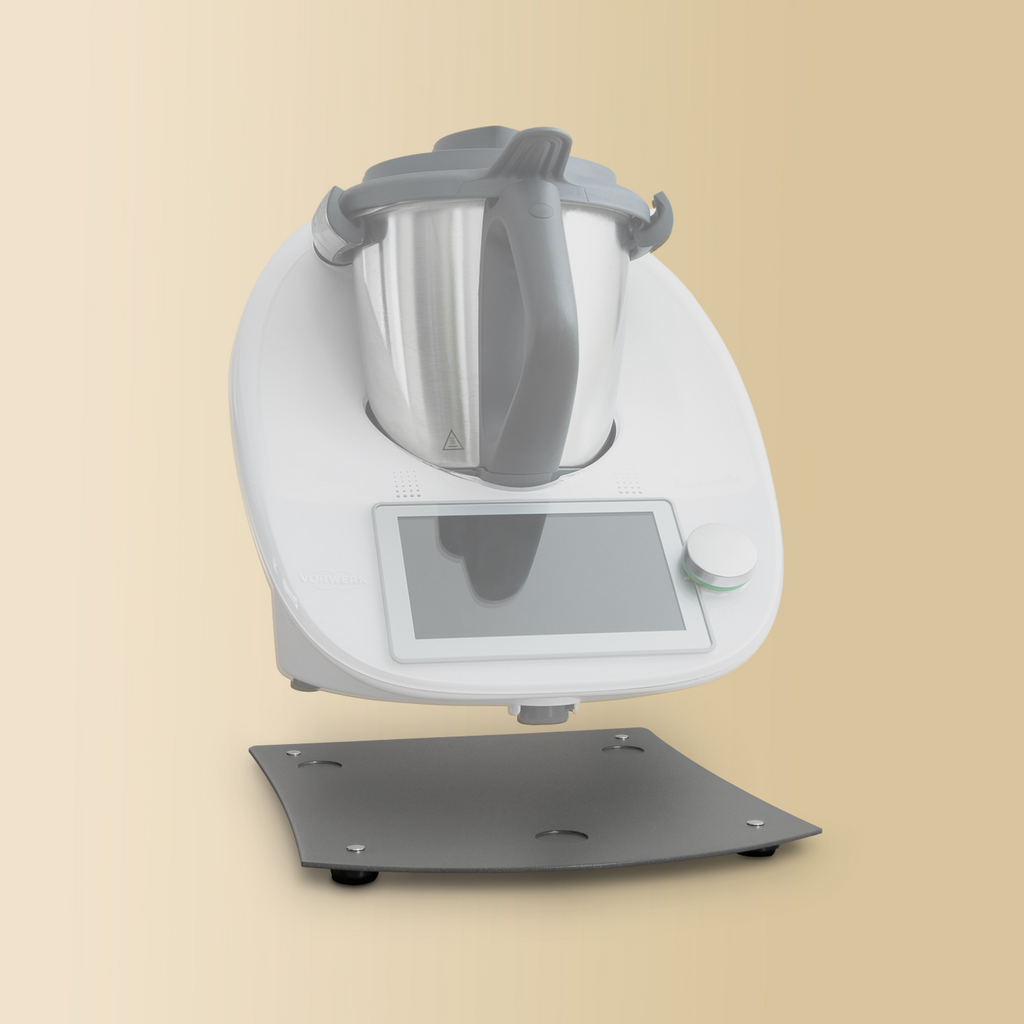 Gleitbrett aus Metall passend für den Thermomix TM6 in anthrazit-grau