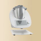 Gleitbrett aus Metall passend für den Thermomix TM6 in perl-weiß