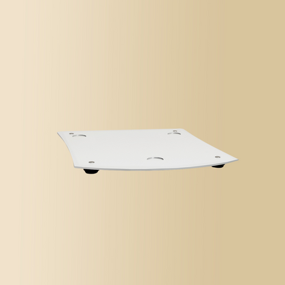 Gliding board suitable for the Thermomix TM6 in pearl white