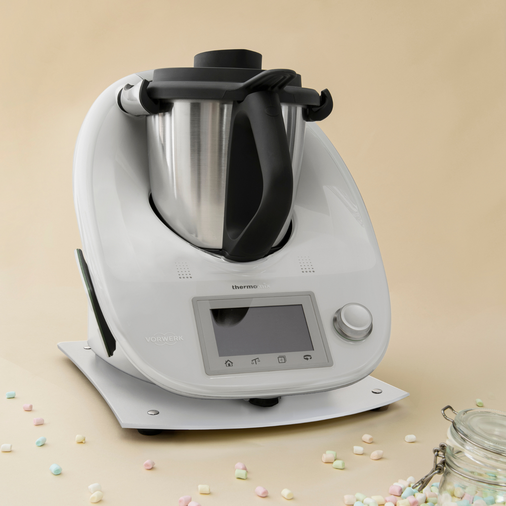 Przesuwna deska do Thermomixa TM5 w kolorze perłowo-białym