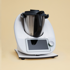 Gleitbrett aus HPL passend für den Thermomix TM6 in perl-weiß
