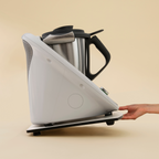 Gleitbrett aus HPL passend für den Thermomix TM6 in perl-weiß
