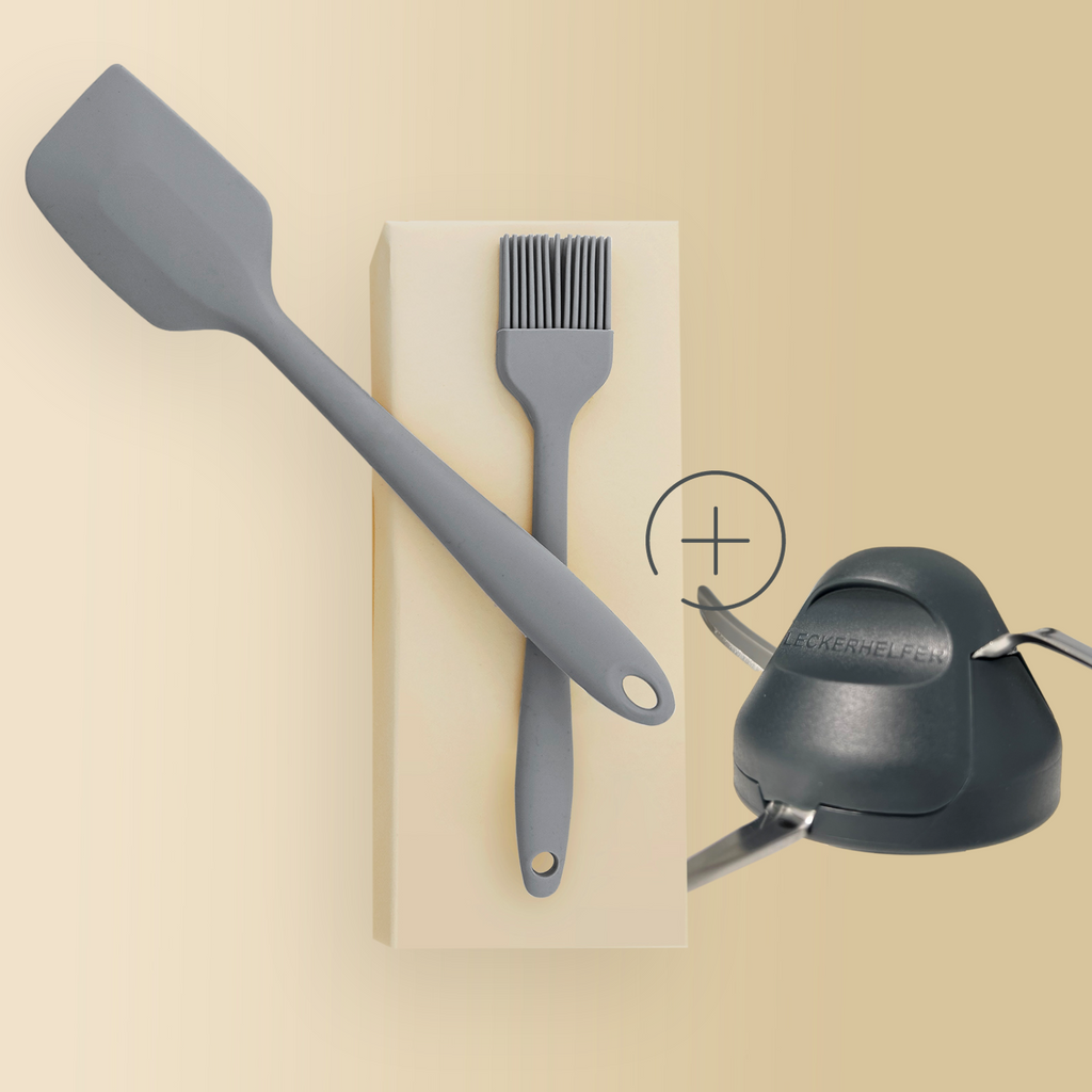 TeigPRO + miska do mieszania, szpatułka i pędzel 