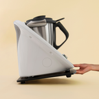 Gleitbrett aus HPL passend für den Thermomix TM6 in anthrazit-grau
