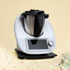 Gleitbrett aus HPL passend für den Thermomix TM6 in anthrazit-grau